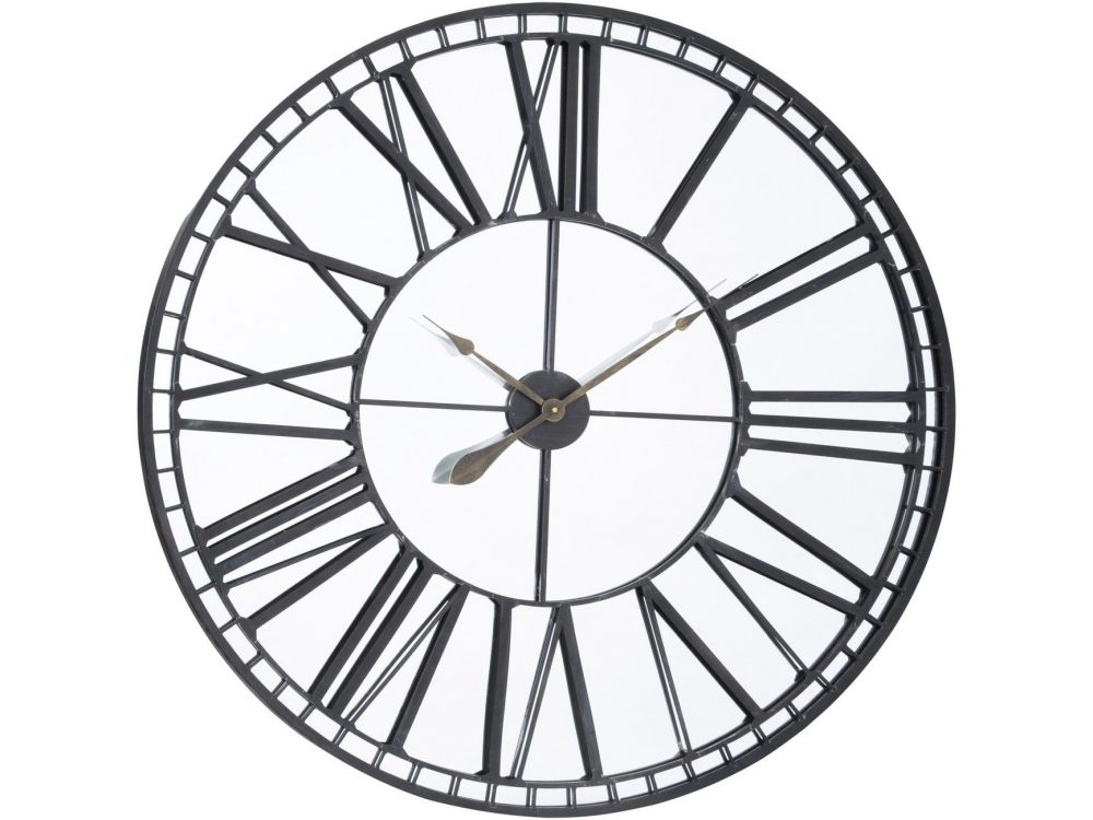 Oversized Skeleton Mirror Wall Clock Louise Jackson Interior Design Oversized Skeleton Mirror Wall Clock